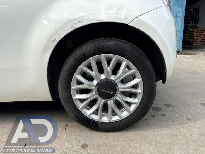 Fiat 500 0.9 TwinAir 85 Schrottauto (2014, Weiß)