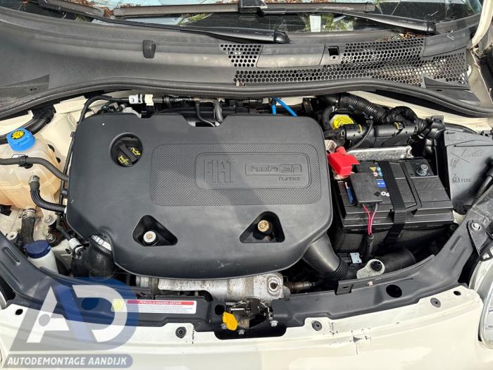 Fiat 500 0.9 TwinAir 85 Schrottauto (2014, Weiß)