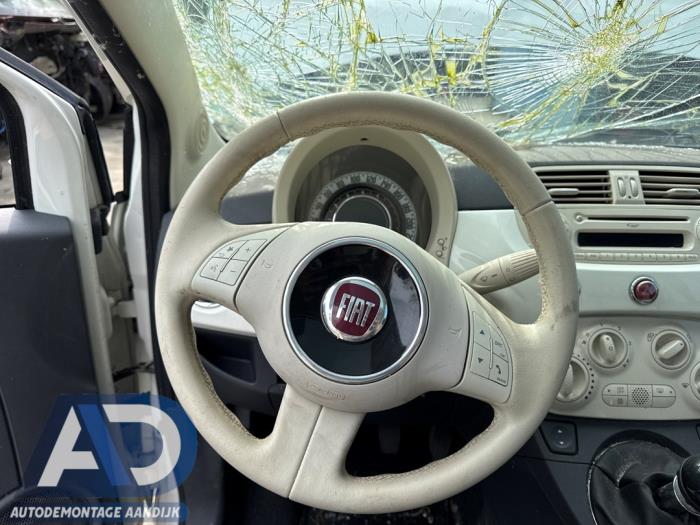 Fiat 500 0.9 TwinAir 85 Schrottauto (2014, Weiß)