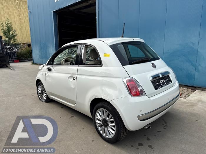 Fiat 500 0.9 TwinAir 85 Schrottauto (2014, Weiß)