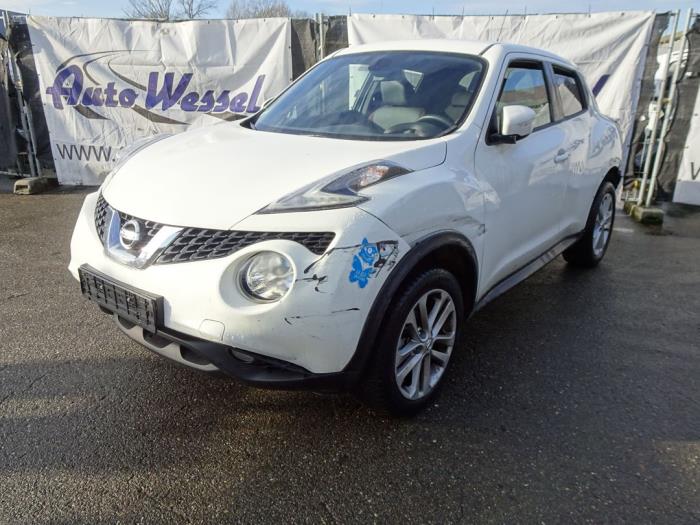 Nissan Juke 1.2 DIG-T 16V Sloopvoertuig (2018, Wit)