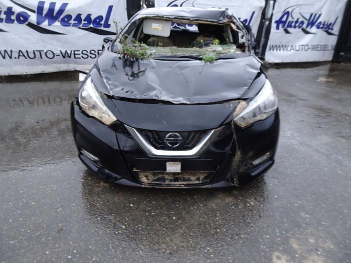 Nissan Micra 1.0 IG-T 100 Skrotfordon (2019, ZWART)