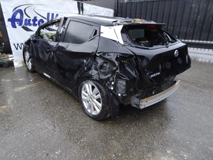 Nissan Micra 1.0 IG-T 100 Skrotfordon (2019, ZWART)