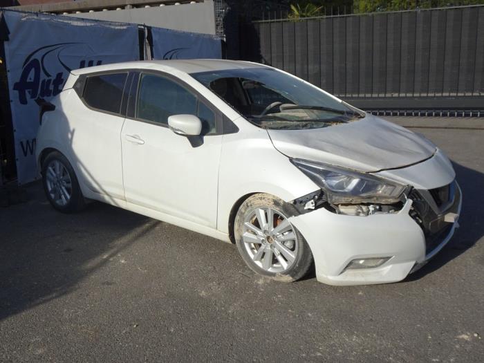 Nissan Micra 1.0 IG-T 100 Skrotfordon (2019, WIT)