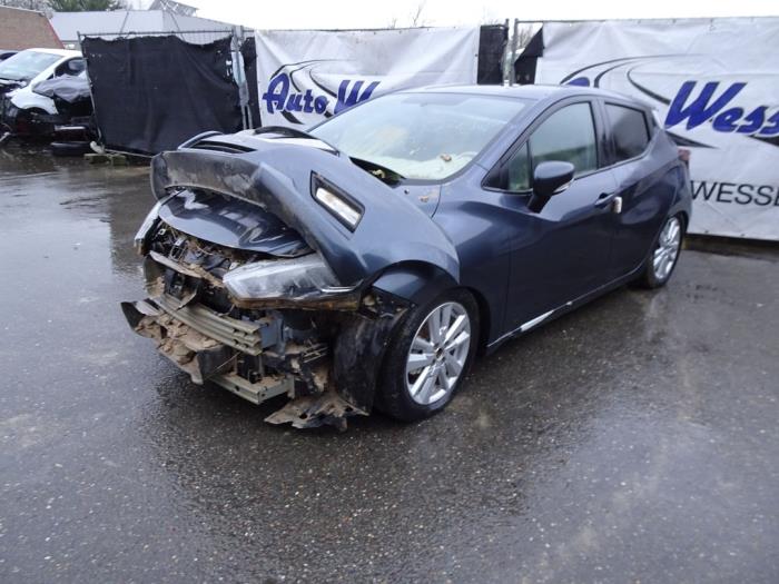 Nissan Micra 1.0 IG-T 100 Sloopvoertuig (2019, Grijs)