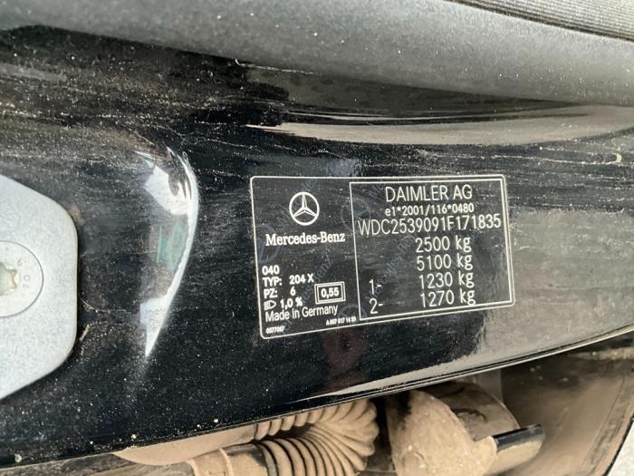 Mercedes GLC 2.2 250d 16V BlueTEC 4-Matic Sloopvoertuig (2016, Zwart)