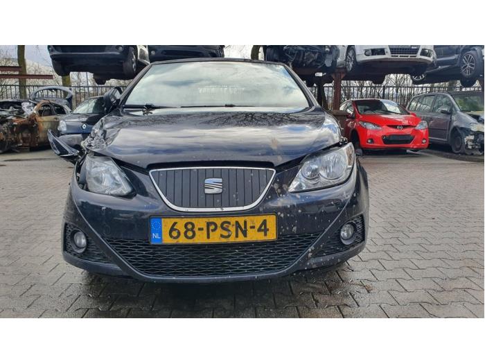 Seat Ibiza IV 1.2 TDI Ecomotive Sloopvoertuig (2011, Zwart)