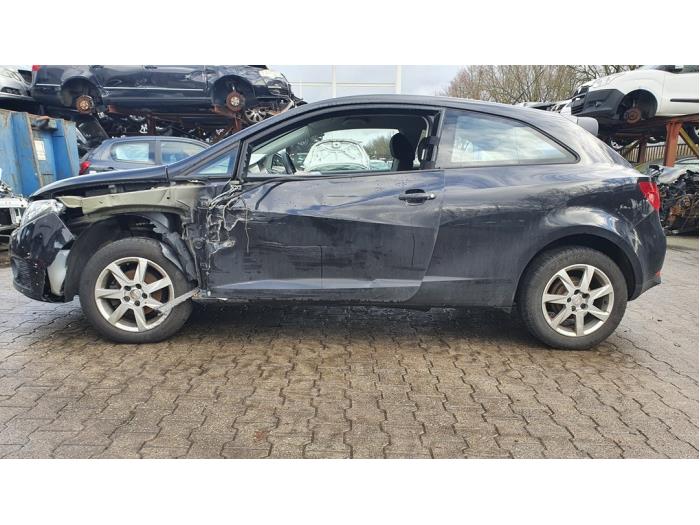 Seat Ibiza IV 1.2 TDI Ecomotive Sloopvoertuig (2011, Zwart)