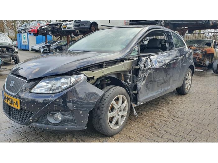 Seat Ibiza IV 1.2 TDI Ecomotive Sloopvoertuig (2011, Zwart)