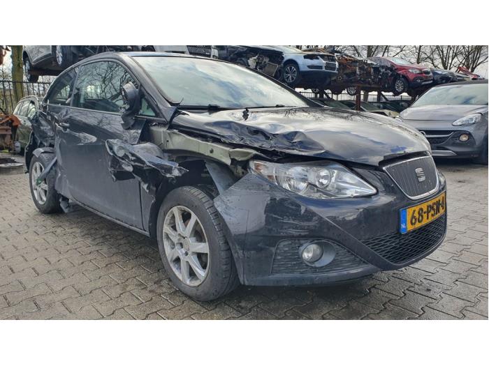 Seat Ibiza IV 1.2 TDI Ecomotive Sloopvoertuig (2011, Zwart)