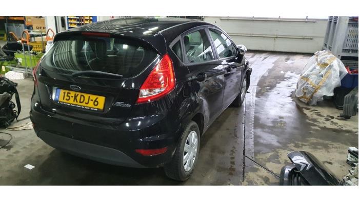 Ford Fiesta 6 1.25 16V Sloopvoertuig (2009, Metallic, Zwart)