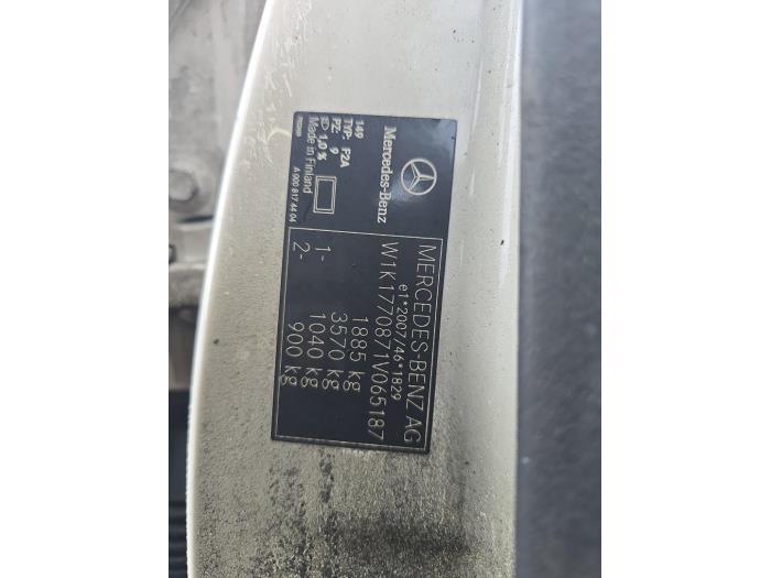 Mercedes A 1.3 A-200 Turbo 16V Sloopvoertuig (2020, Wit)