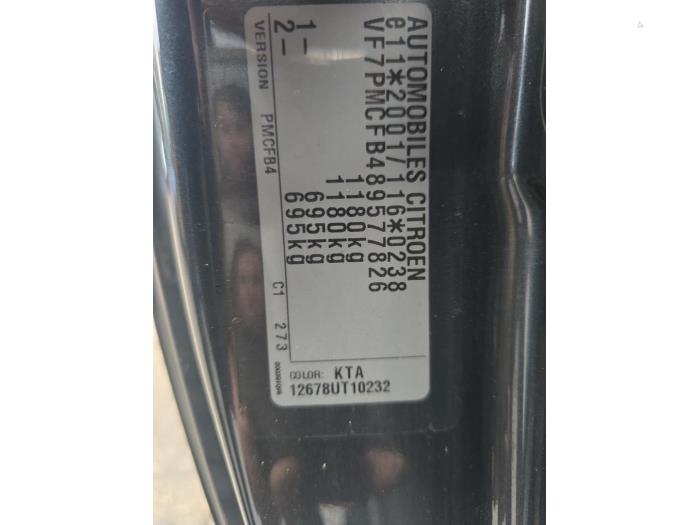 Citroen C1 1.0 12V Skrotfordon (2012, METALLIC MUISGRIJS)