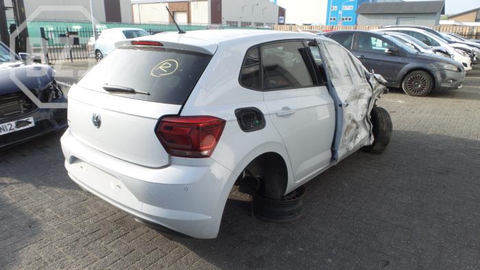 Volkswagen Polo VI 1.0 TSI 12V Sloopvoertuig (2018, Wit)