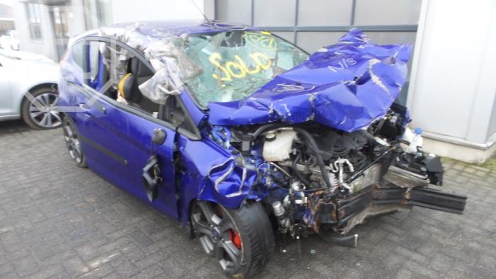 Ford Fiesta 6 1.6 SCTi ST 16V Samochód złomowany (2015, Niebieski)