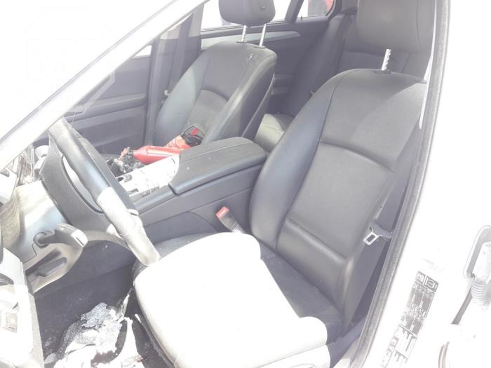 BMW 5 serie Touring 520d xDrive 16V Sloopvoertuig (2014, Metallic, Wit)