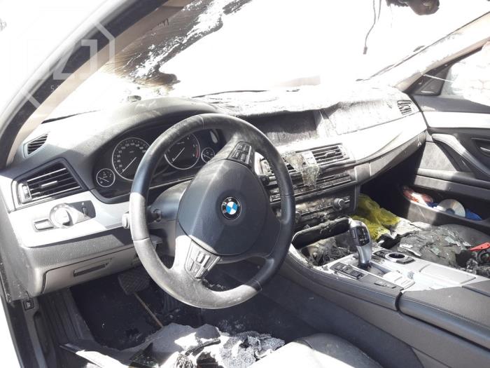 BMW 5 serie Touring 520d xDrive 16V Sloopvoertuig (2014, Metallic, Wit)