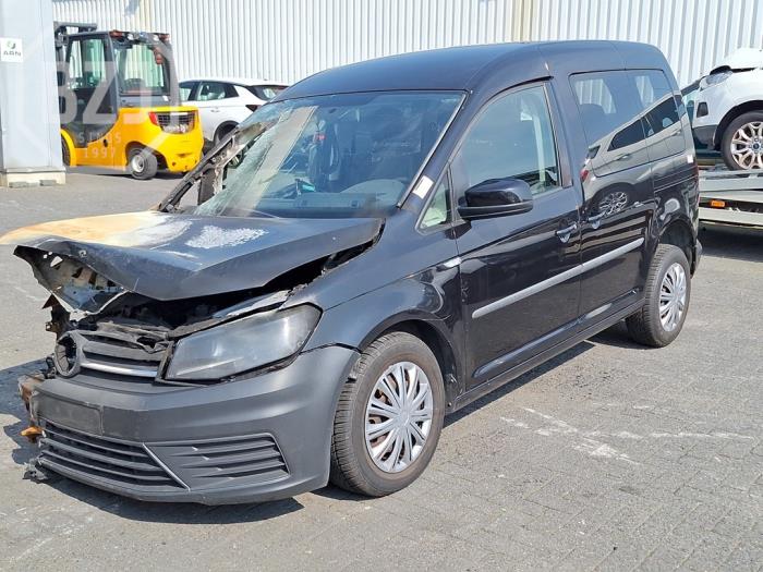 Volkswagen Caddy Combi IV 2.0 TDI 102 Sloopvoertuig (2019, Metallic, Zwart)