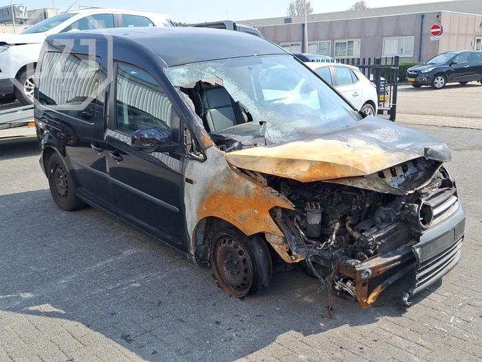 Volkswagen Caddy Combi IV 2.0 TDI 102 Sloopvoertuig (2019, Metallic, Zwart)