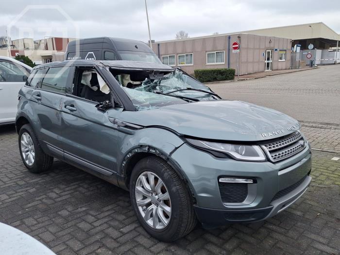 Landrover Range Rover Evoque 2.0 D 150 16V Samochód złomowany (2016, Metalik, Szary)