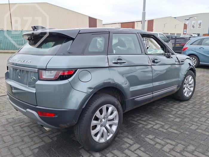 Landrover Range Rover Evoque 2.0 D 150 16V Samochód złomowany (2016, Metalik, Szary)