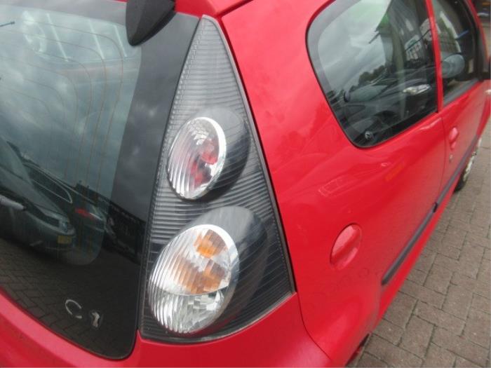 Citroen C1 1.0 12V Sloopvoertuig (2007, Rood)