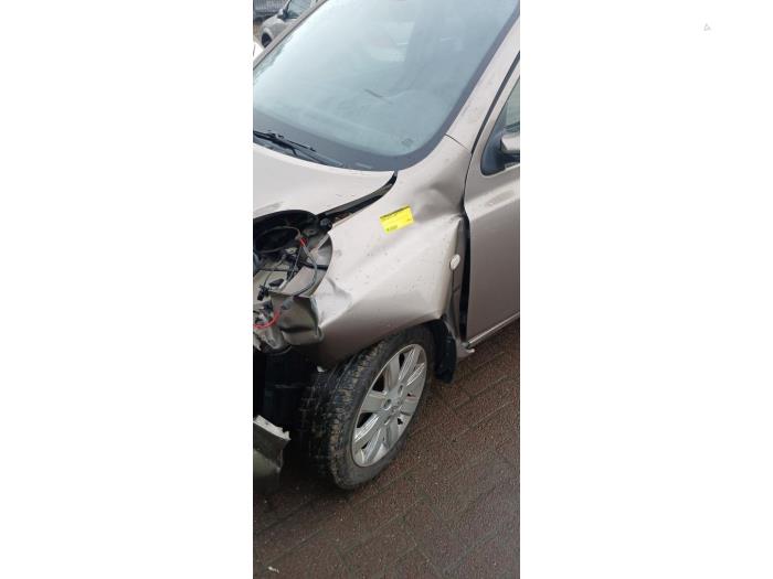 Nissan Micra 1.2 16V Samochód złomowany (2007, Brazowy)