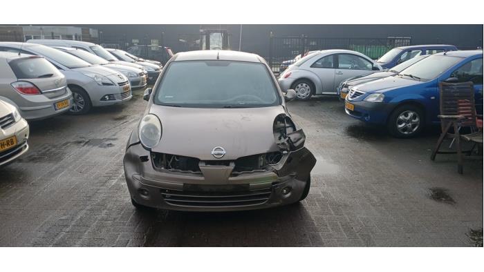 Nissan Micra 1.2 16V Samochód złomowany (2007, Brazowy)