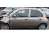 Nissan Micra 1.2 16V Samochód złomowany (2007, Brazowy)