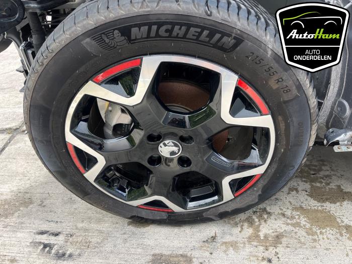 Opel Mokka Mokka-e, Electric 50 kWh Skrotfordon (2022, GRIJS)