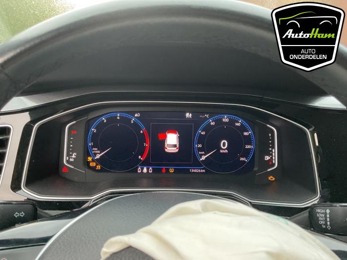 Volkswagen Polo VI 1.0 TSI 12V Samochód złomowany (2018, Szary)