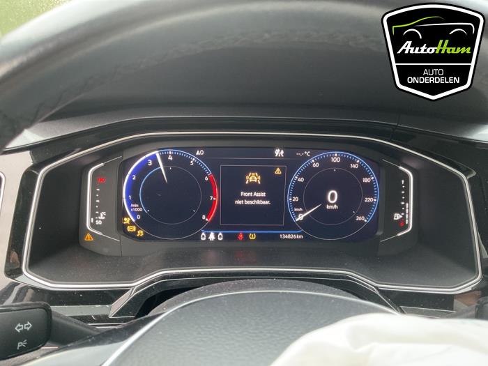 Volkswagen Polo VI 1.0 TSI 12V Samochód złomowany (2018, Szary)