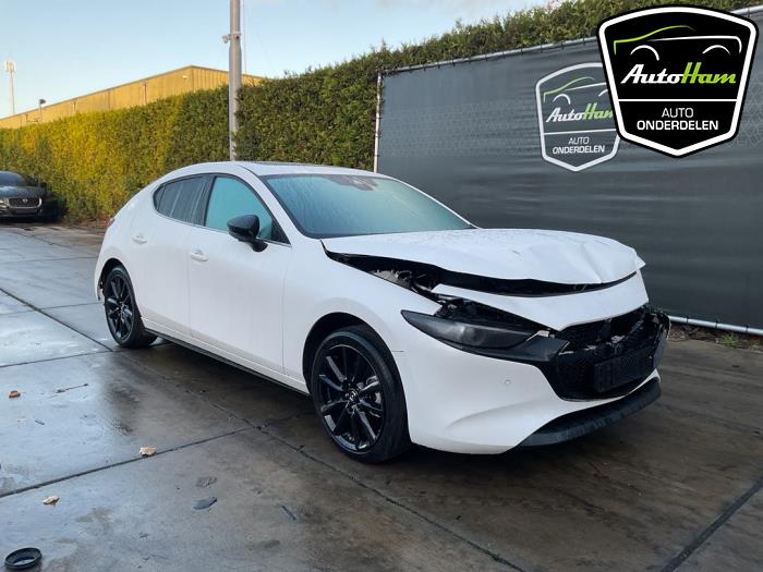 Mazda 3 Sport 2.0 SkyActiv-X M Hybrid 16V Sloopvoertuig (2023, Wit)