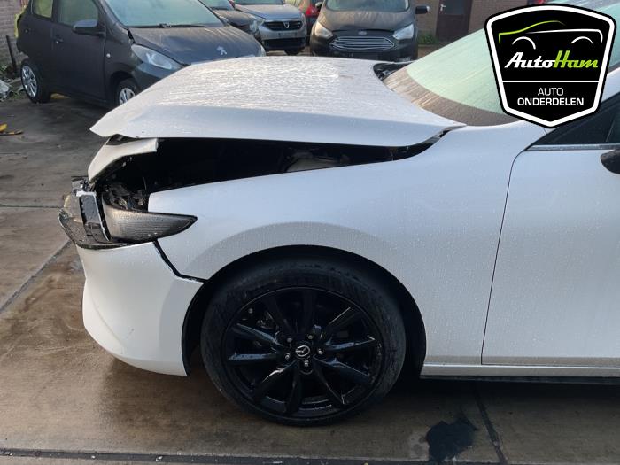 Mazda 3 Sport 2.0 SkyActiv-X M Hybrid 16V Sloopvoertuig (2023, Wit)