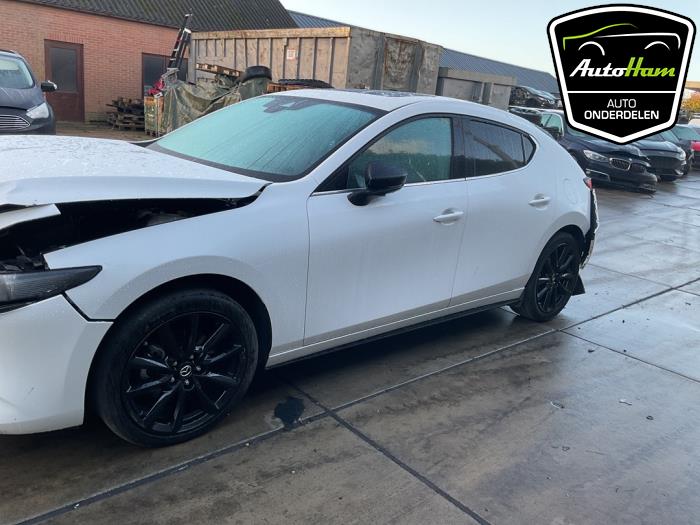 Mazda 3 Sport 2.0 SkyActiv-X M Hybrid 16V Sloopvoertuig (2023, Wit)