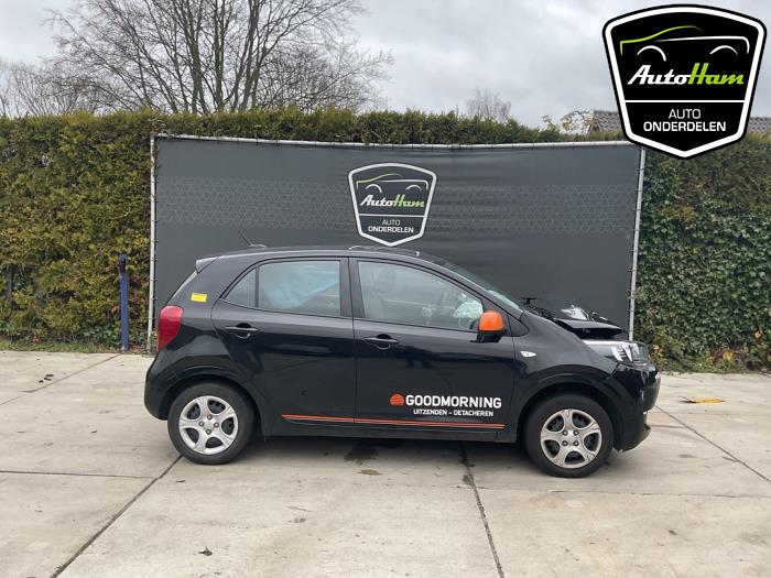 Kia Picanto 1.0 DPi 12V Skrotfordon (2023, ZWART)