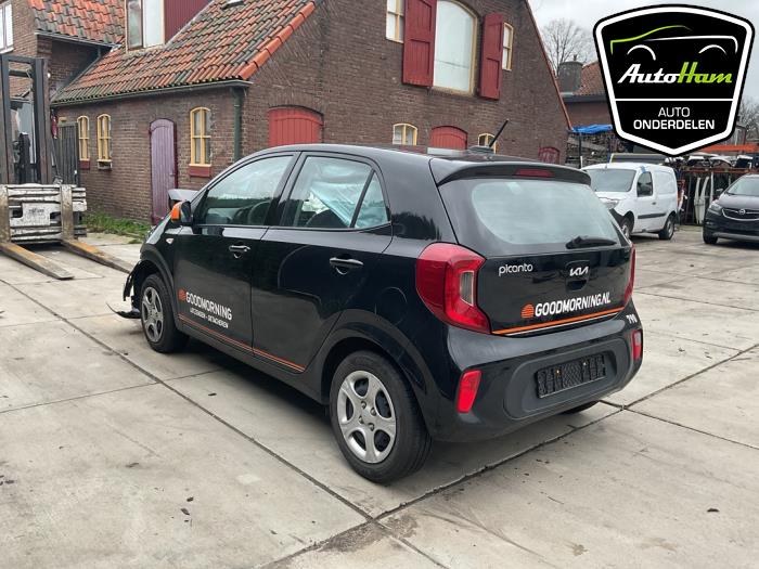 Kia Picanto 1.0 DPi 12V Skrotfordon (2023, ZWART)