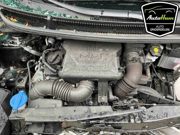 Kia Picanto 1.0 DPi 12V Skrotfordon (2023, ZWART)