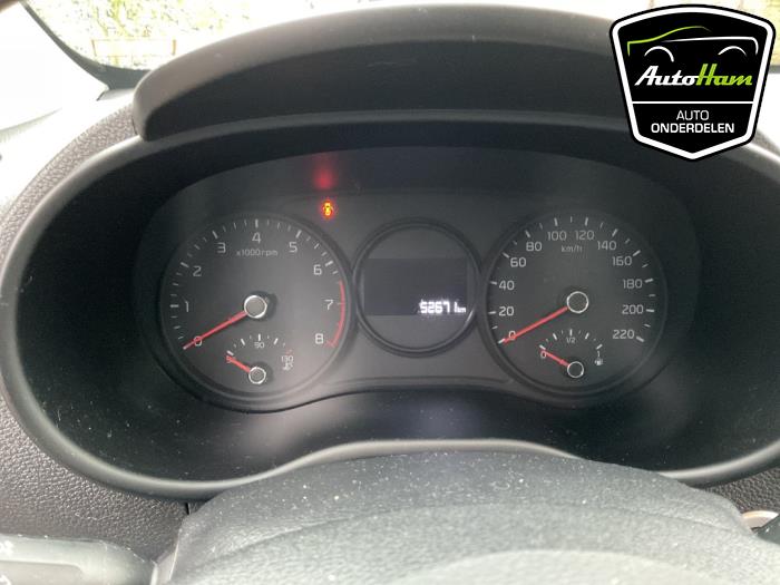 Kia Picanto 1.2 CVVT 16V Sloopvoertuig (2019, Zwart, Aluminium)