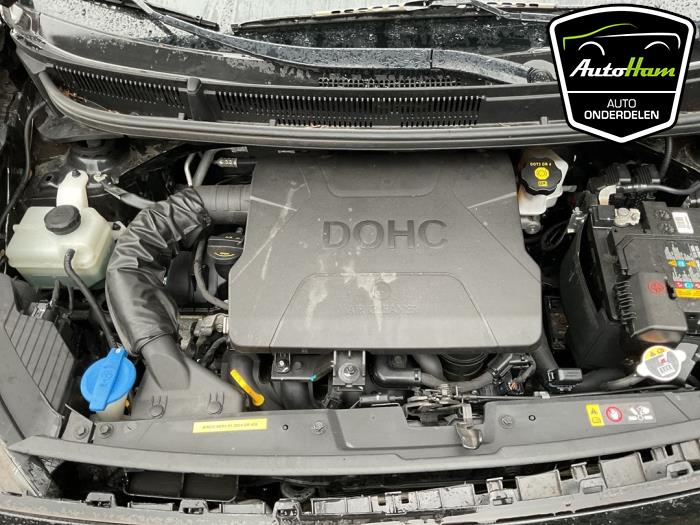 Kia Picanto 1.2 CVVT 16V Sloopvoertuig (2019, Zwart, Aluminium)