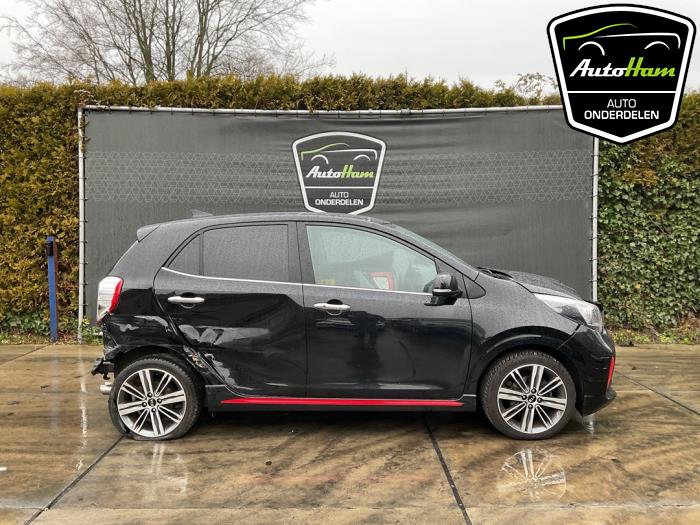 Kia Picanto 1.2 CVVT 16V Sloopvoertuig (2019, Zwart, Aluminium)
