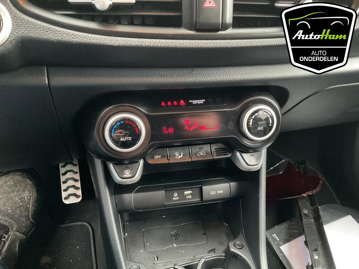 Kia Picanto 1.2 CVVT 16V Sloopvoertuig (2019, Zwart, Aluminium)