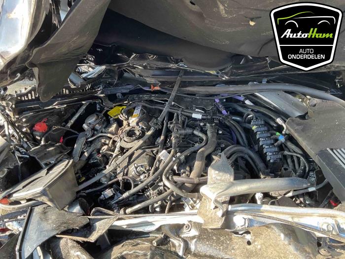 BMW 5 serie Touring 530i 2.0 TwinPower Turbo 16V Mild Hybrid Skrotfordon (2021, ZWART)