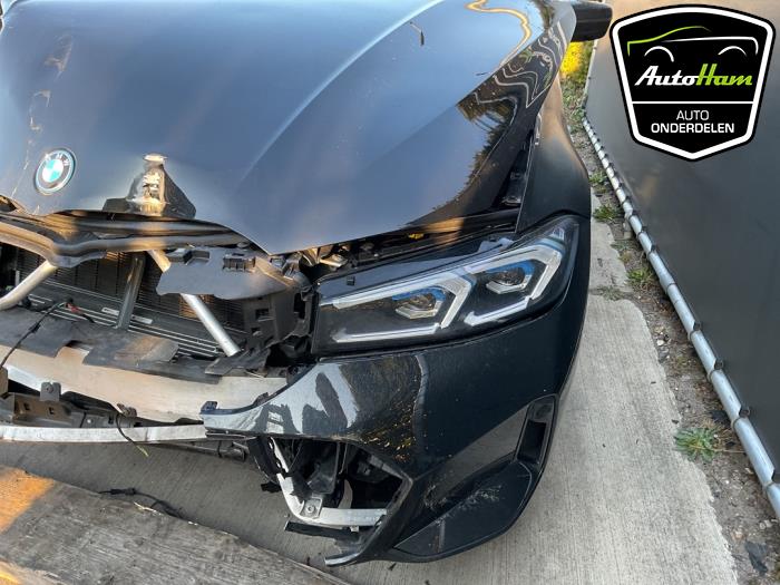 BMW 3 serie Touring 330e 2.0 TwinPower Turbo 16V Sloopvoertuig (2023, Zwart)
