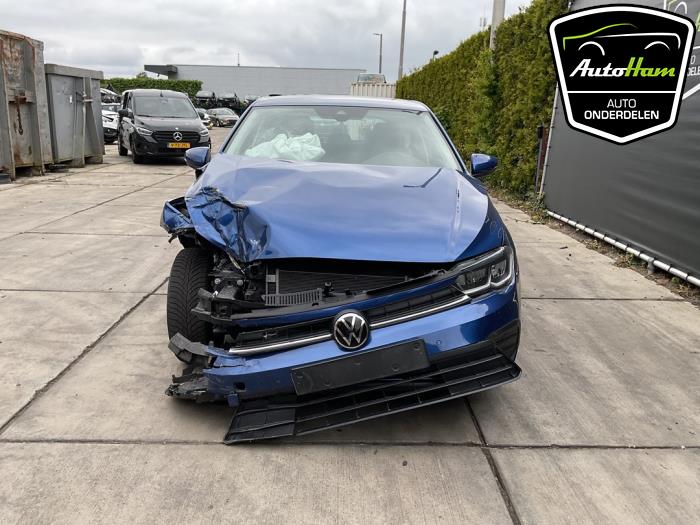 Volkswagen Polo VI 1.0 TSI 12V Skrotfordon (2022, BLAUW)