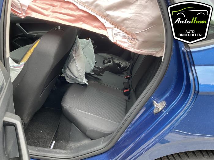 Volkswagen Polo VI 1.0 TSI 12V Skrotfordon (2022, BLAUW)