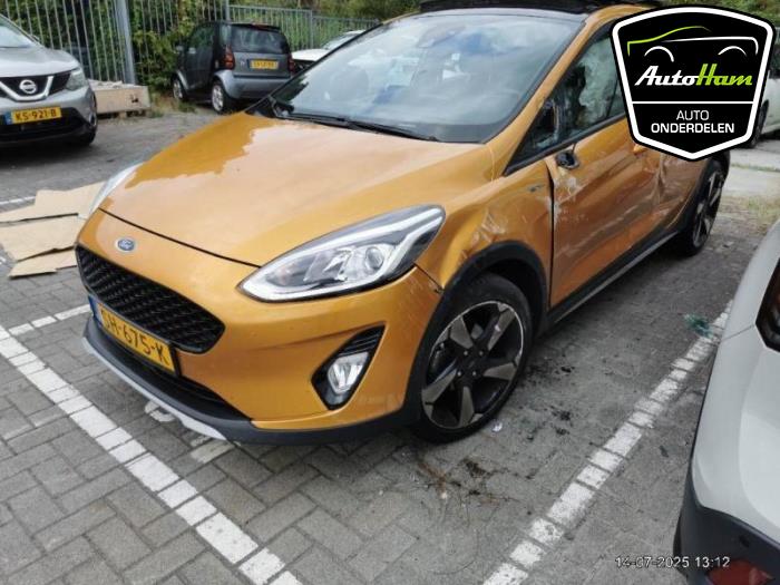 Ford Fiesta 7 1.0 EcoBoost 12V 100 Sloopvoertuig (2018, Geel)