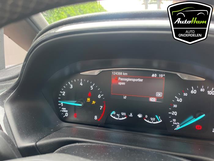 Ford Fiesta 7 1.0 EcoBoost 12V 100 Sloopvoertuig (2018, Geel)