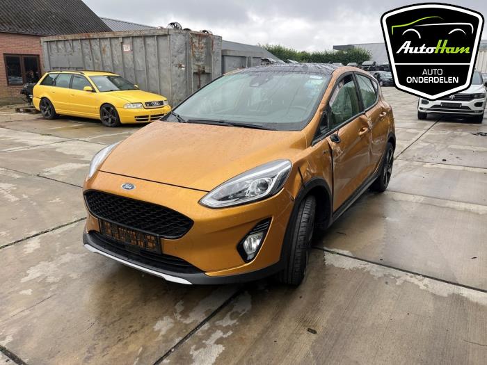 Ford Fiesta 7 1.0 EcoBoost 12V 100 Sloopvoertuig (2018, Geel)