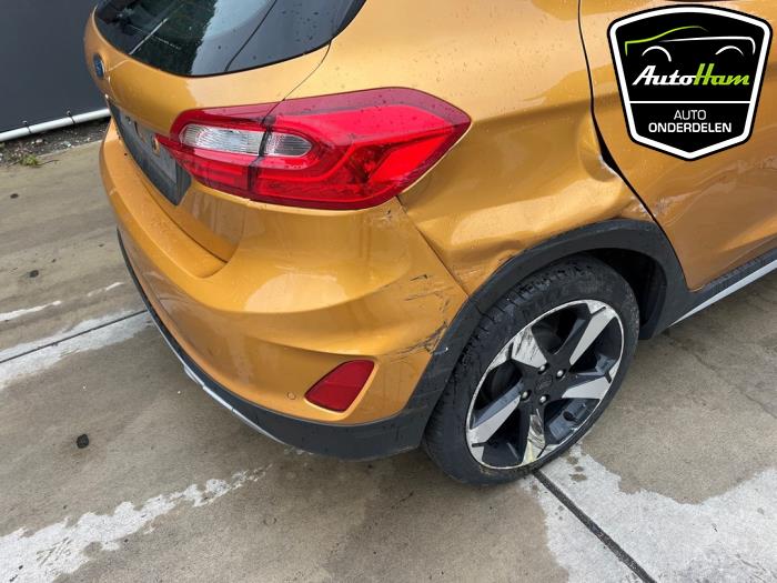 Ford Fiesta 7 1.0 EcoBoost 12V 100 Sloopvoertuig (2018, Geel)